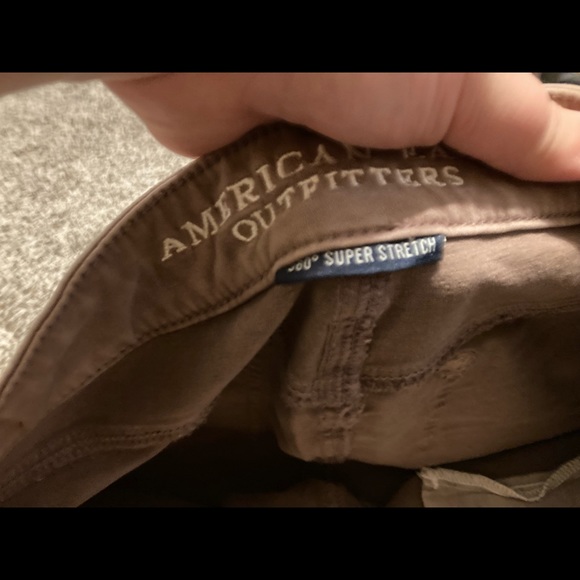 Women American eagle pink purple jegging denim Jean pants 360 super stretch pant - Picture 10 of 10